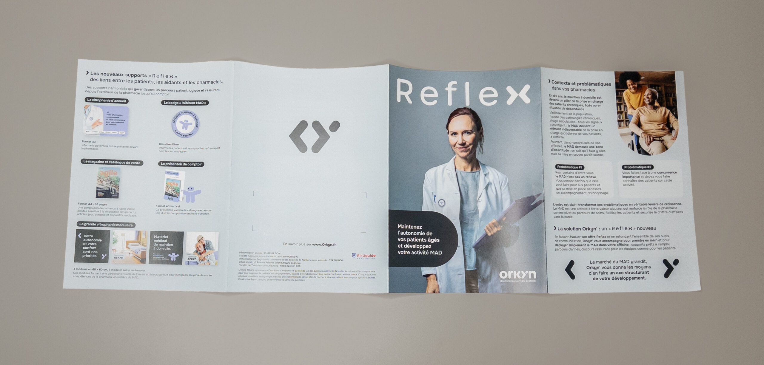 Orkyn, dépliant Reflex