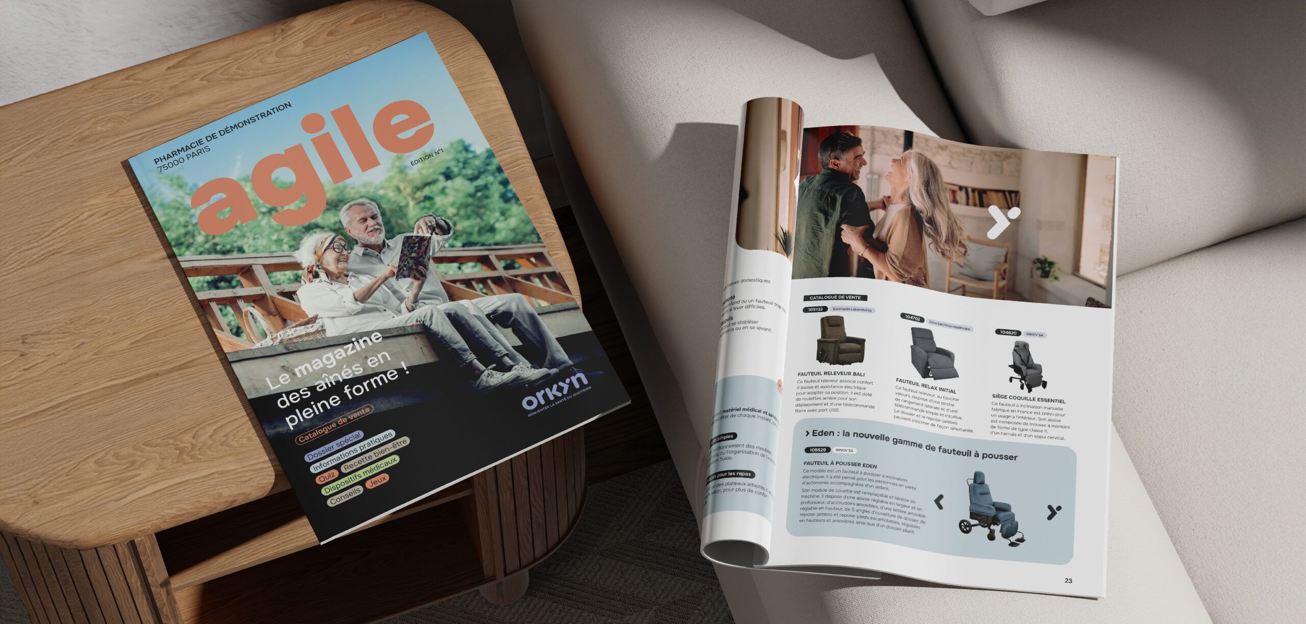 Magazine Agile 2026 - catalogue produit