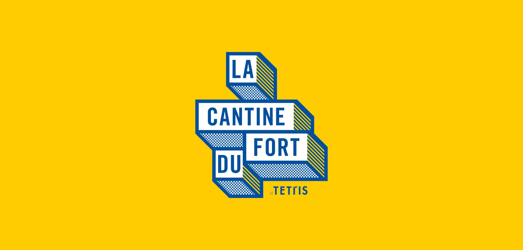 Logotype de la Cantine du Fort, Le TETRIS