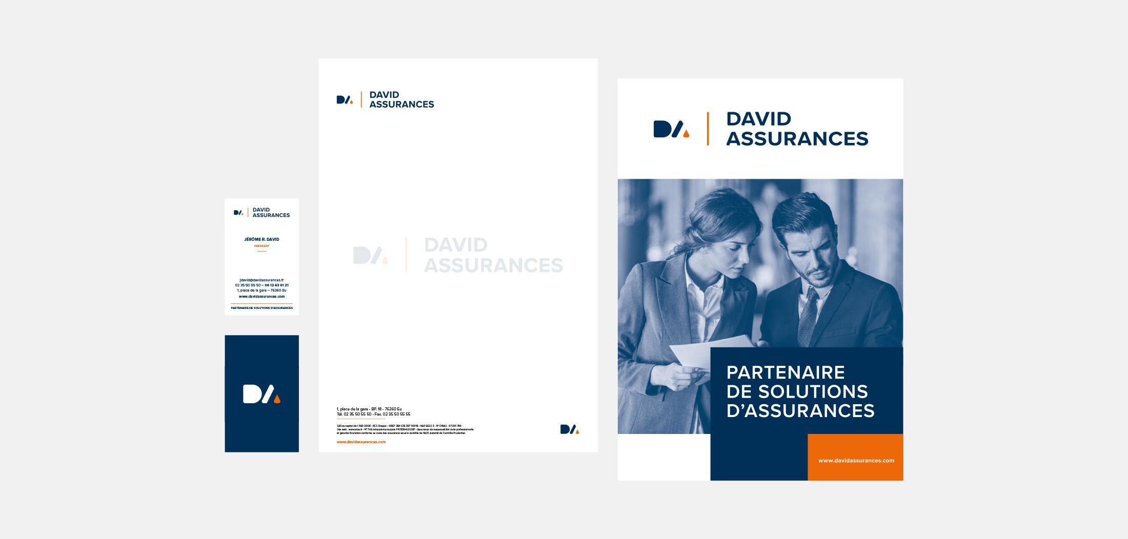 Supports de communication de David Assurances