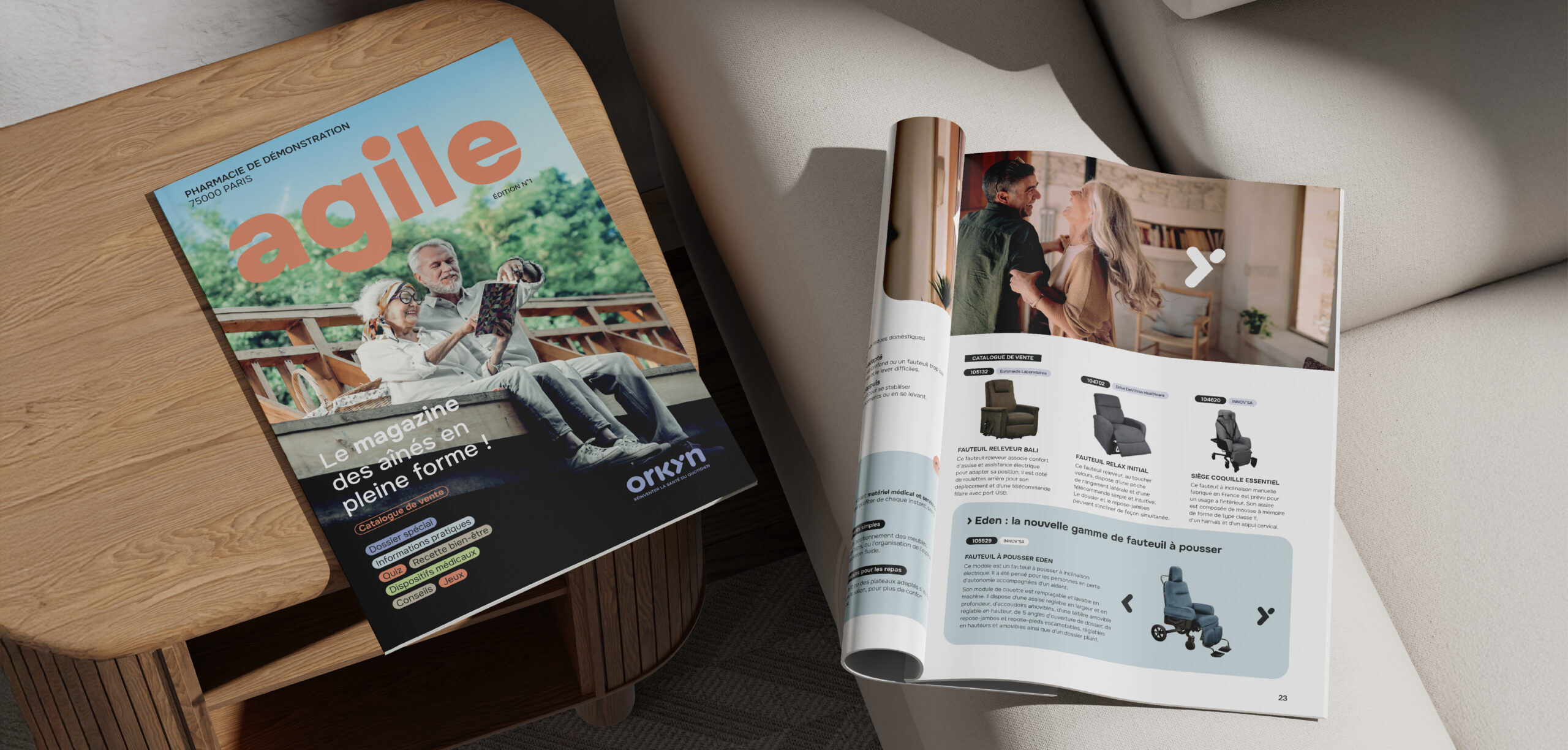 Magazine Agile 2026 - catalogue produit
